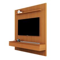 Home Suspenso AS Ripado 1.35m Para Tv Até 55'' Polegadas Cor Cedro