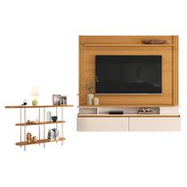 Home Suspenso Astor Cinamomo Off White com Aparador Infinity Cinamomo - HB Móveis Home Suspenso Astor Cinamomo Off White com Aparador Infinity Cinamomo - HB Móveis