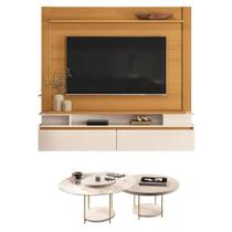 Home Suspenso Astor Cinamomo Off White Com Kit Mesa De Centro Sky Off White - Hb Móveis Home Suspenso Astor Cinamomo Off White Com Kit Mesa De Centro Sky Off White - Hb Móveis