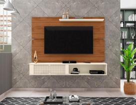 Home Suspenso Dom TV de 75" Cinamomo Mel / Off White - Mobler