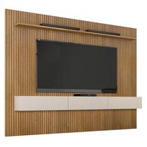 Home Suspenso Frisado Curitiba 2240 com Nicho Cinamomo Off White - Valdemóveis