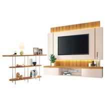 Home Suspenso Illusion 1.8 Cinamomo Off White e Aparador Infinity Cinamomo- HB Móveis Home Suspenso Illusion 1.8 Cinamomo Off White e Aparador Infinity Cinamomo- HB Móveis