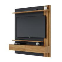 Home Suspenso Juriti 1.5 para TV até 65” Noce Milano/Preto Fosco - Colibri