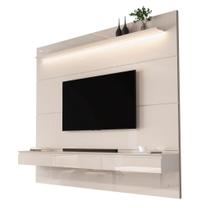Home Suspenso NT 1.80m Com LED Para TV Até 75'' Polegadas Cor Off White