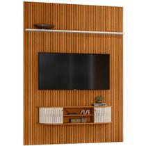 Home Suspenso Para Tv 65 Polegadas 2 Portas New Cassino Cinamomo/off White