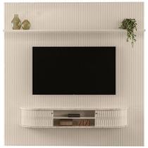 Home Suspenso Para Tv 75 Polegadas 2 Portas Jaguar Calacata/off White