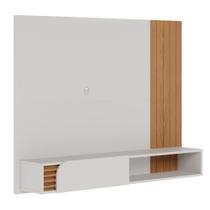 Home Suspenso para TVs 60" Bolonha Off White Matte Freijó Home Suspenso para TVs 60" Bolonha Off White Matte Freijó