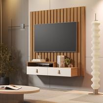 Home Suspenso Ripado Lion Rack e Painel 2 Gavetas para TV