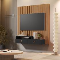 Home Suspenso Ripado Lion Rack e Painel 2 Gavetas para TV