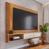 Home Suspenso Sauipe Para TV 65 Polegadas Off White Freijo Home Suspenso Sauipe Para TV 65 Polegadas Off White Freijo