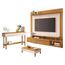 Home Suspenso Zenith Cinamomo Off White Com Mesa De Centro Liz E Aparador Fiero Off White Cinamomo - Hb Móveis