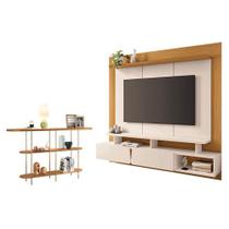 Home Suspenso Zenith Off White Cinamomo Com Aparador Infinity Cinamomo - Hb Móveis