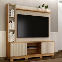 Home Theater 2 Portas Ripadas Montenegro - Off White/Cinamomo
