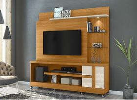 Home Theater Alan Com Kit Rodizio 181,5m Para TV até 55 Polegadas - Cinamomo/Off White Madetec Home Theater Alan Com Kit Rodizio 181,5m Para TV até 55 Polegadas - Cinamomo/Off White Madetec