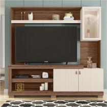 Home Theater Alvorada TV até 55 com LED Nogueira/OffWhite G11 - Gran Belo Home Theater Alvorada TV até 55 com LED Nogueira/OffWhite G11 - Gran Belo