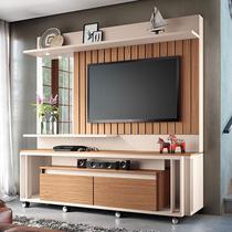 Home Theater Ambiente Eclipse Off White Nature - HB Móveis - HB Moveis