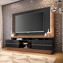 Home Theater Ambiente Inove Nature Preto HB Móveis - HB Moveis