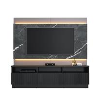 Home Theater com LED TV até 70 Polegadas Ricardo Preto Fosco/ Grigio