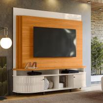 Home Theater Daytona para TV até 65 polegadas - Cinamomo/Off White - Madetec