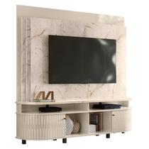 Home Theater Daytona TVs Até 65” Calacata Off White 651136 Madetec