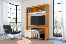 Home Theater Flávia para TV de até 50 polegadas - Cinamomo / Off White - Madetec