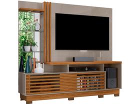Home Theater Frizz Plus para TV de até 60 polegadas (COM PÉS) - FENDI / NATURALE - Madetec