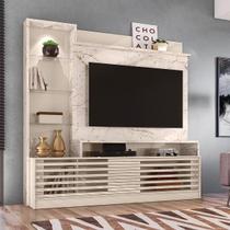 Home Theater Frizz Prime para TV de até 55 polegadas - CALACATA / OFF WHITE - Madetec