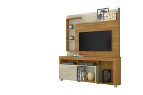 Home Theater Ícaro para TV até 50 Polegadas Cumaru Opala Liberty Móveis 1,60m