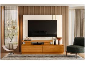 Home Theater New Apolo TVs Até 75” Cinamomo Off White 653139 Madetec