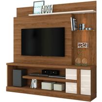 Home Theater para Tv de 55" c/ 2 Prateleiras e Led Aline