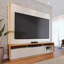 Home Theater para Tv Jordania Off White Matte Freijo Home Theater para Tv Jordania Off White Matte Freijo
