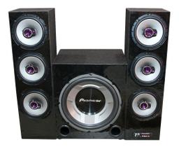 Home Theater Pioneer Torre Stetsom Bluetooth Usb Sd Fm Aux - OESTESOM