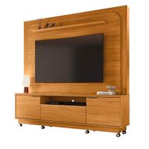 Home Theater Rack Nilo para TV 75" com Rodízios - Cinamomo Madetec