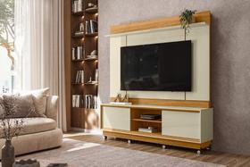 Home Theater Siena para TV de até 75 polegadas (Com Rodízio) - Cumaru Opala - Madetec Home Theater Siena para TV de até 75 polegadas (Com Rodízio) - Cumaru Opala - Madetec