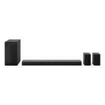 Home Theater Soundbar LG com alto-falantes traseiros e Dolby Atmos com configuração de canais 5.1.1 S70TR