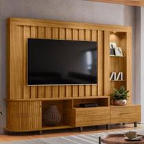 Home Theater Zolder Com Estilo Clássico Cumaru - Mobiliar Home Shop