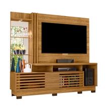 Home Theather Frizz Plus C/Pés P/TV até 60" Cumaru - Bela Móveis Home Theather Frizz Plus C/Pés P/TV até 60" Cumaru - Bela Móveis