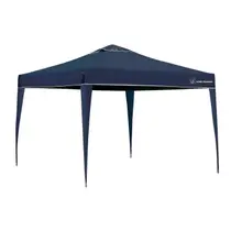 Home Utilidades Tenda Gazebo Dobrável Articulada 3x3m Estrutura em Aço Poliéster Azul