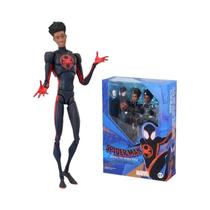 Homem-aranha 2099 Figura De Ação Shf Anime Miles Spider PVC Modelo Boneca Brinquedo Colecionável