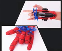 Homem Aranha Brinquedo Lançador com Luvas Infantil Crianças