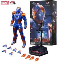 Homem de ferro Boneco articulado figure Action Iron Man Marvel original ZD TOYS 18CM colecionável