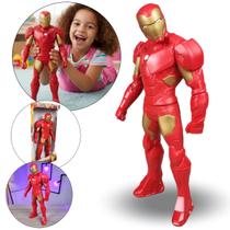 Homem De Ferro Boneco Gigante Vingador Iron Man 45cm Marvel Homem De Ferro Boneco Gigante Vingador Iron Man 45cm Marvel