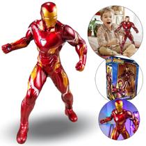 Homem De Ferro Boneco Iron Man Gigante 50cm Vingador Marvel Homem De Ferro Boneco Iron Man Gigante 50cm Vingador Marvel