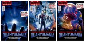 Homem-Formiga e a Vespa: Quantumania - Coleção 3 Pôsteres - Superpôster Mundo dos Super-Heróis