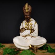 Homem hindu branco 28cm