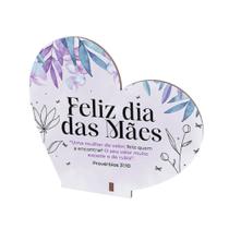 Homenagem com Amor Kit 45 Coração MDF Especial Mães