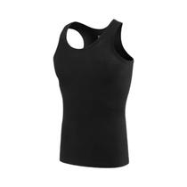 Homens colete puro algodão musculação movimento Outerwear moletom