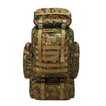 Homens montanhismo mochila grande saco de ombro tático militar grande capacidade escalada saco caminhadas acampamento pa