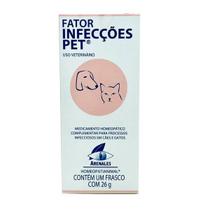 Homeopático Fator Pet Infecções Arenales 26 g