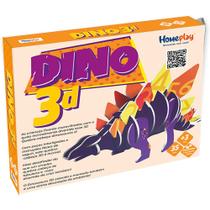 Homeplay Quebra-Cabeca Dino em 3D Colorido